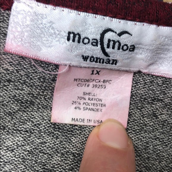 Moa Moa glittery deer head swing top - Picture 6 of 7